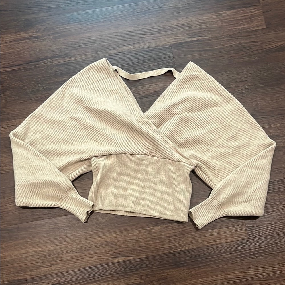 Love tree twist sweater creme